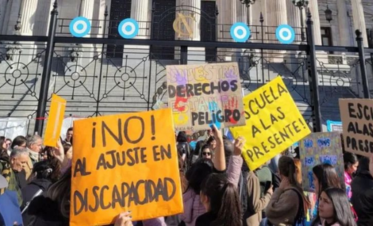 Marchas en todo el país para reclamar por la Ley de Discapacidad