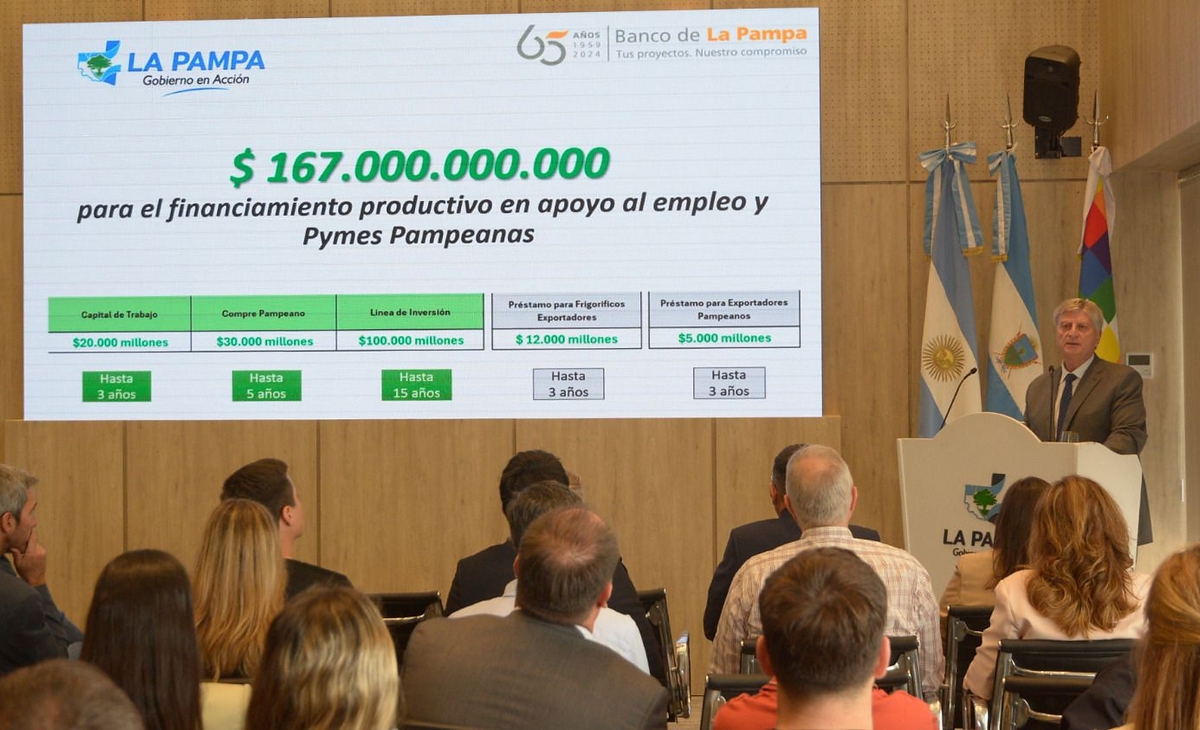 La Pampa invierte $167 mil millones en la producción